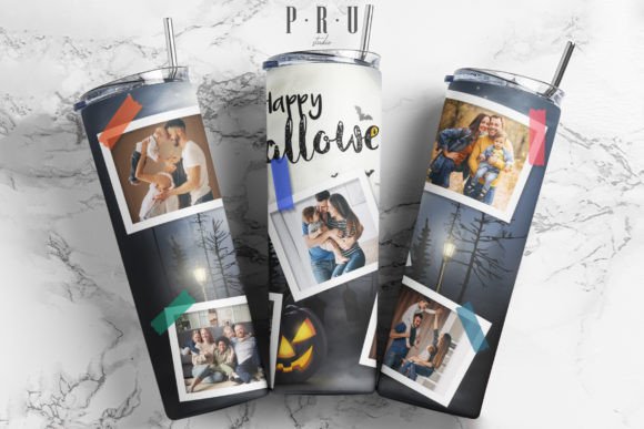 20oz Skinny Tumbler of 5 Picture Frames