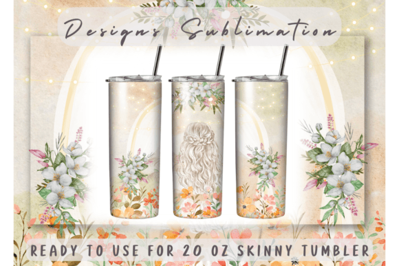 20oz Wedding Tumbler Bride Sublimation