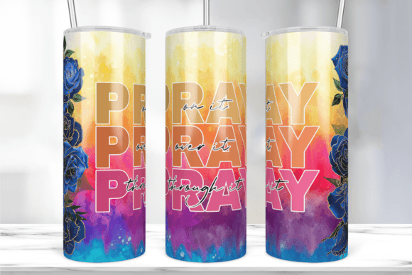 Floral Christian Bible Tumbler Wrap