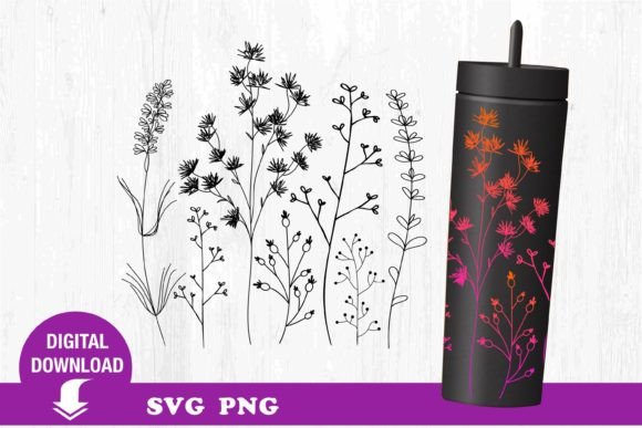 Floral Elegance for Embroidery
