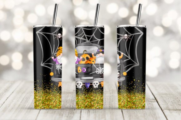 Gnome Halloween 20oz Skinny Tumbler