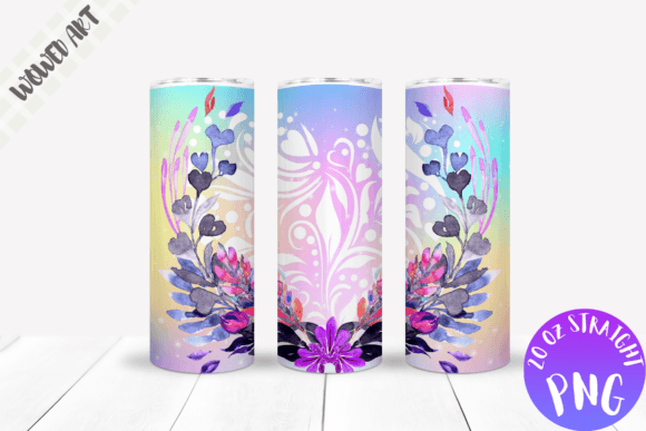 Heart 20 Oz Skinny Tumbler Wrap