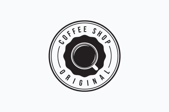Simple Cup of Coffee Vector Illustration