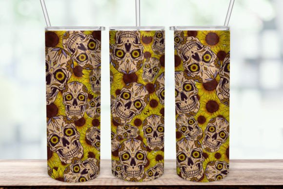 Skull Halloween Wrap Design