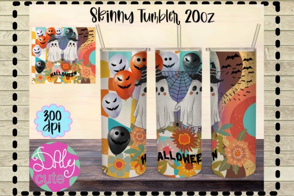 Spooky Season Fall Tumbler 20oz Ghouls