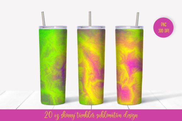 Yellow Marble Tumbler Wrap